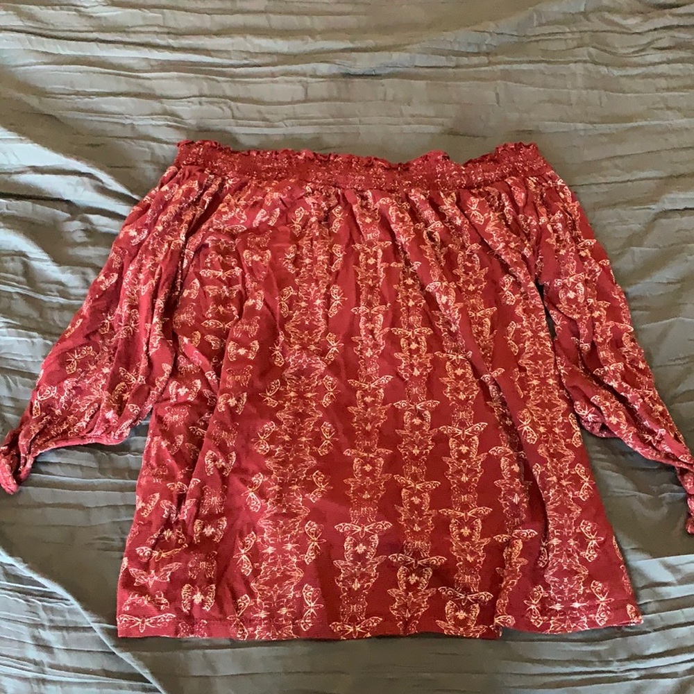 Off the shoulder top